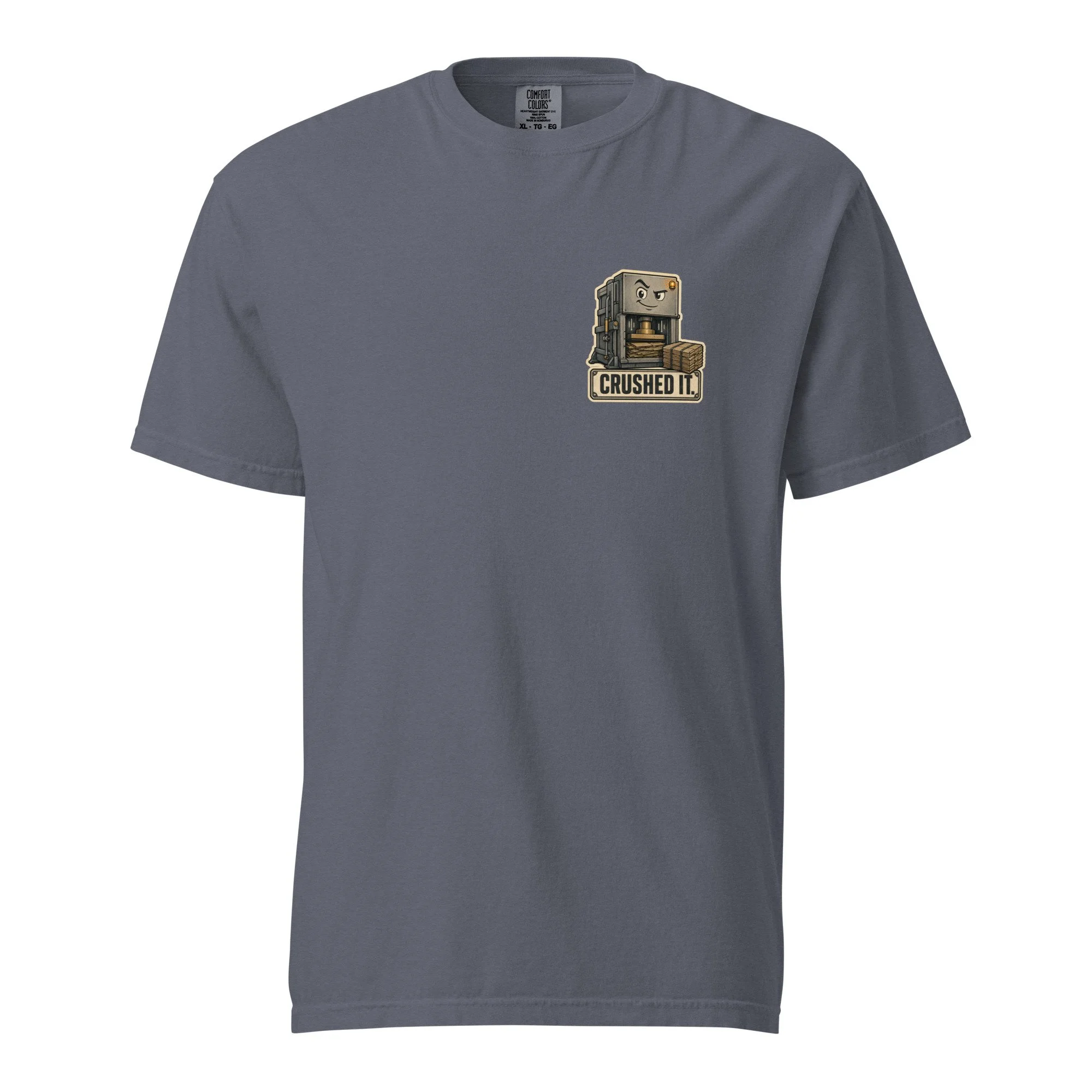 Crushed It Unisex garment-dyed heavyweight t-shirt
