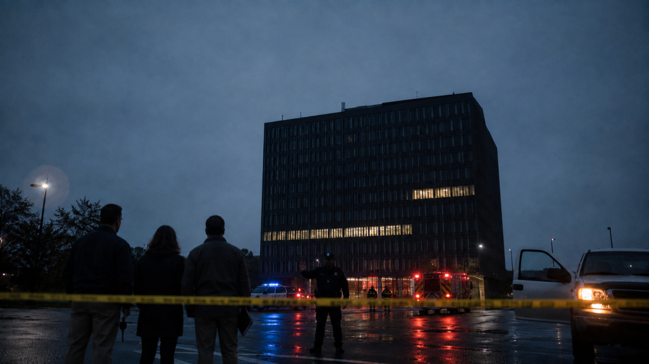 Your Building Is Inside the Police Line