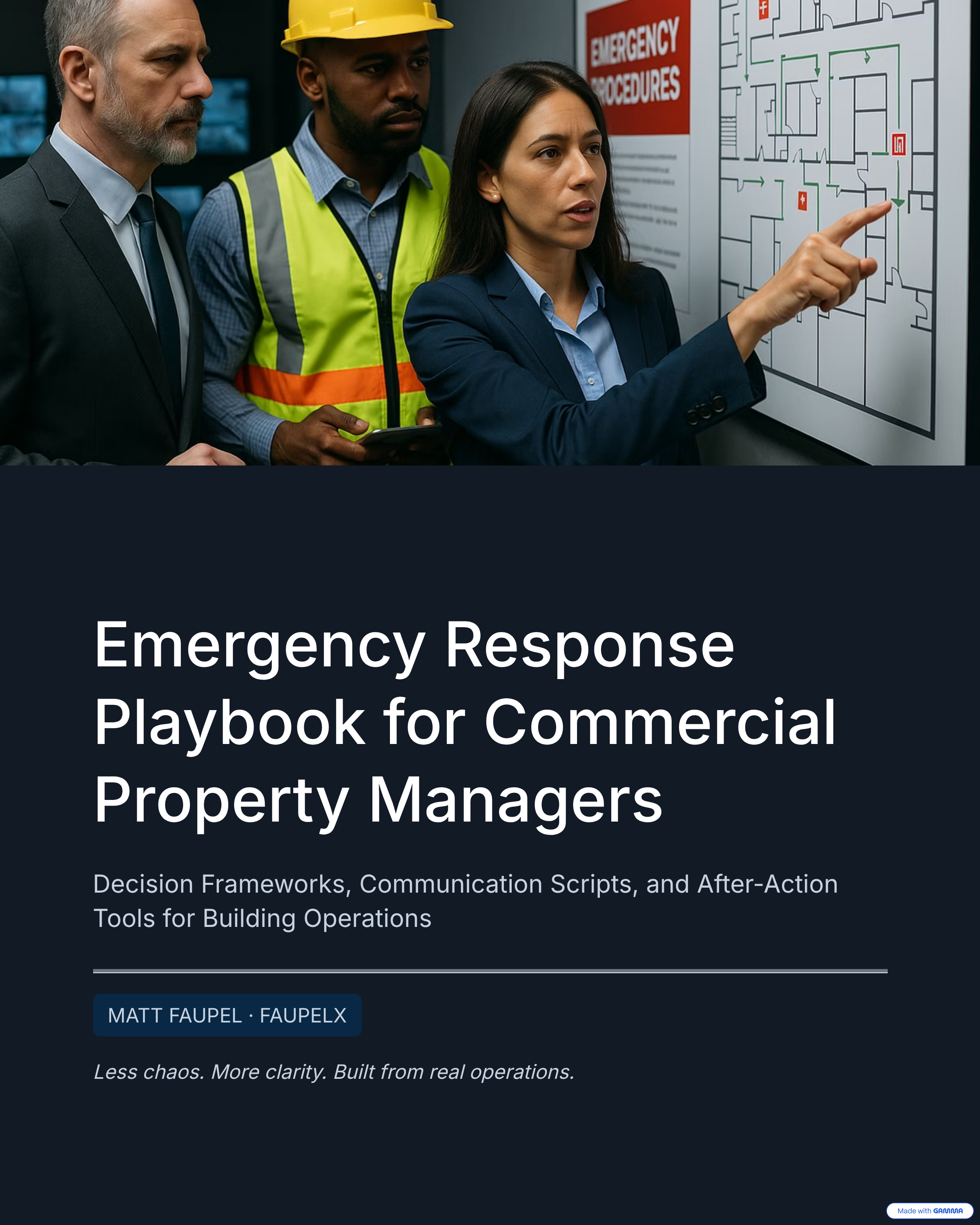 Emergency Response Playbook