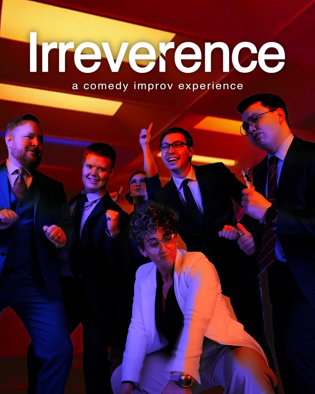 Edmonton resident, please step forward.

By reaching 75% of your way to summer, you have earned for you and your fellow Edmonton friends a 60-minute Comedy Improv Experience. This CIE will take the form of Sorry Not Sorry Improv's newest show Irrever