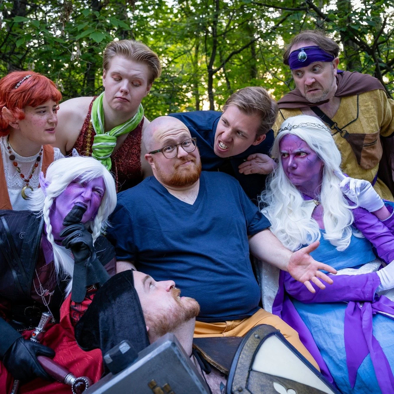 MEET YOUR DM: Liam Creswick
Legendary Storyteller.
The stage is his summoning site, our suggestions his spell components.

If you've seen Sorry Not Sorry Improv before, chances are you've seen the work of Liam Creswick. He's the man behind "Magi