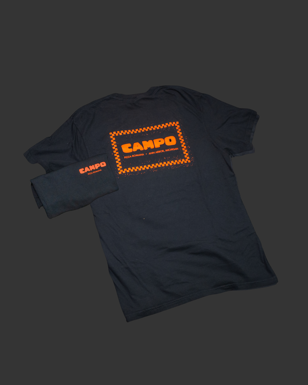 Campo shirt - black/orange