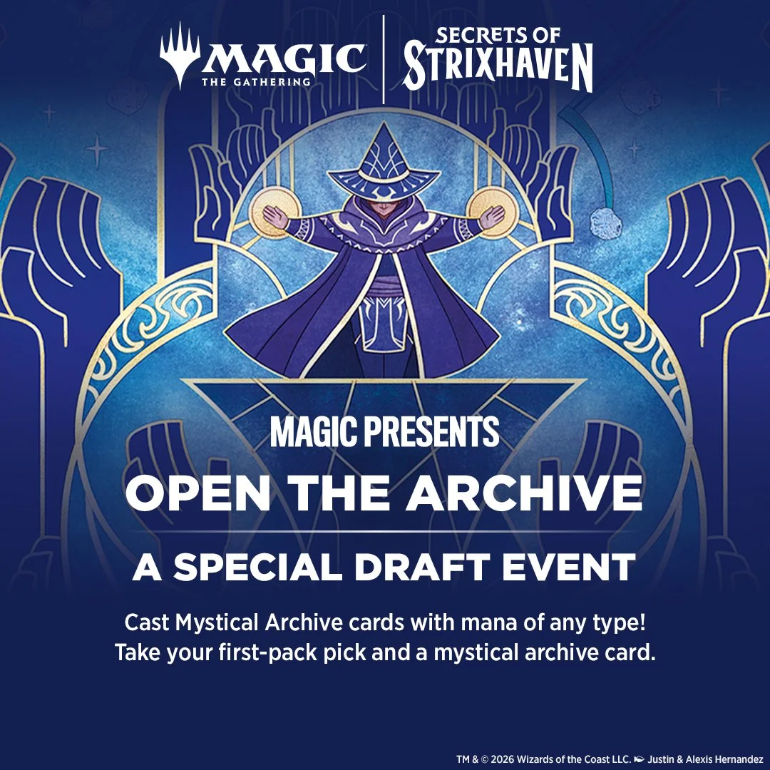 Magic Presents: Secrets of Strixhaven Open the Archive Draft Event