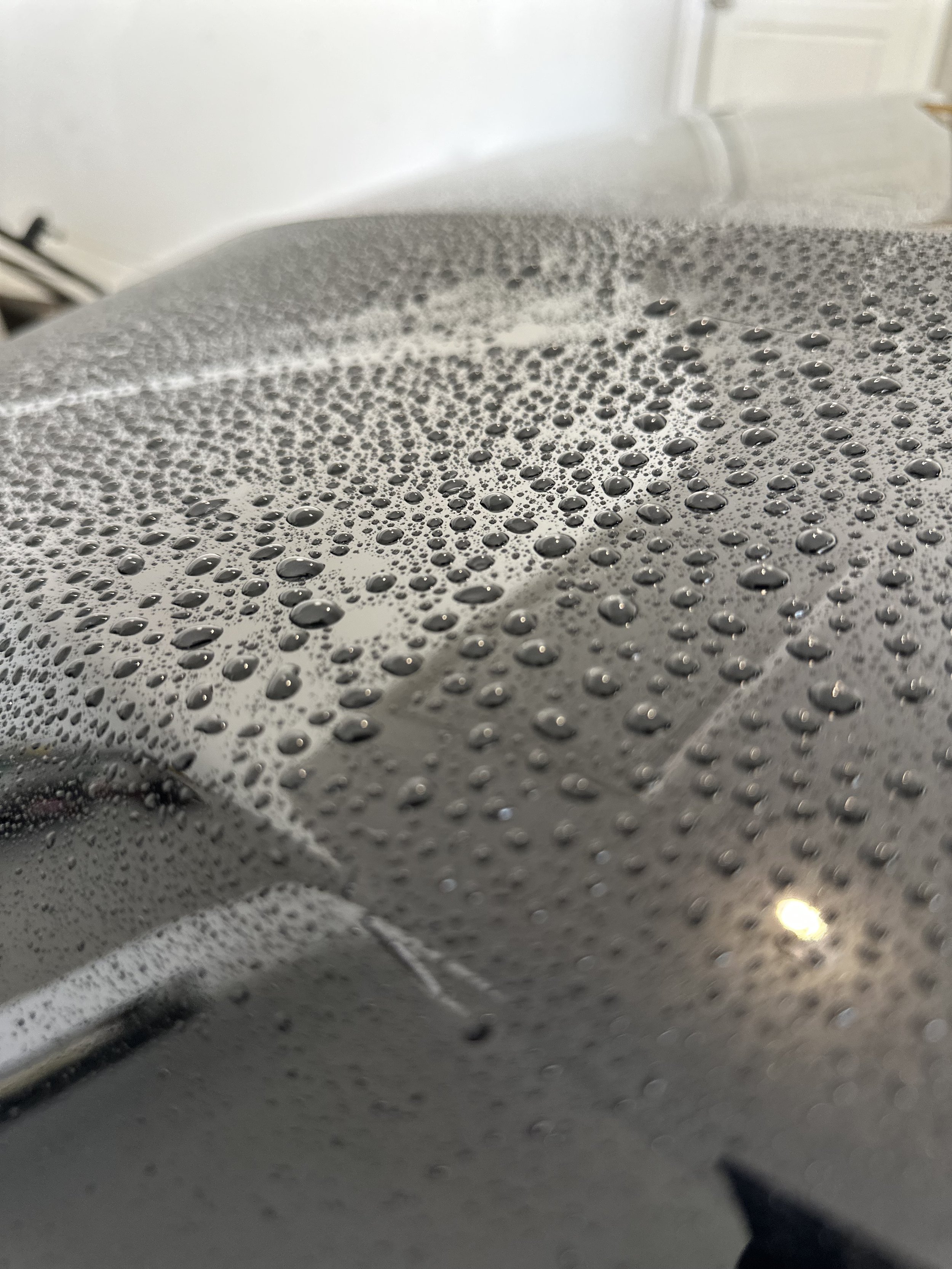 ceramic coating water beading