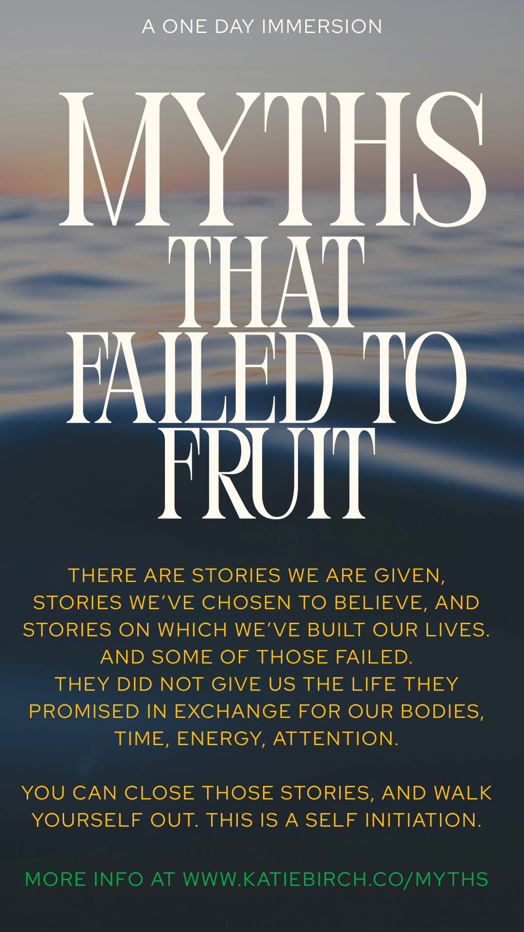 Myths that Failed to Fruit