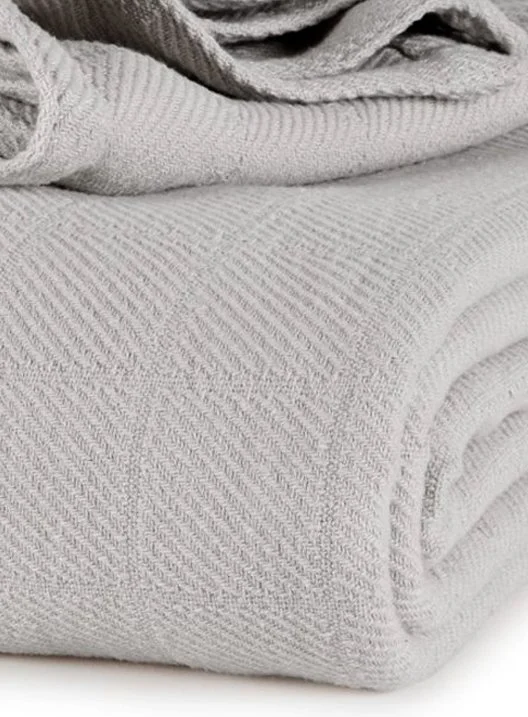 AllSoft Cotton Blanket in Grey color