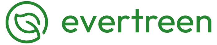 Evertean logo with a circular leaf icon and green text
