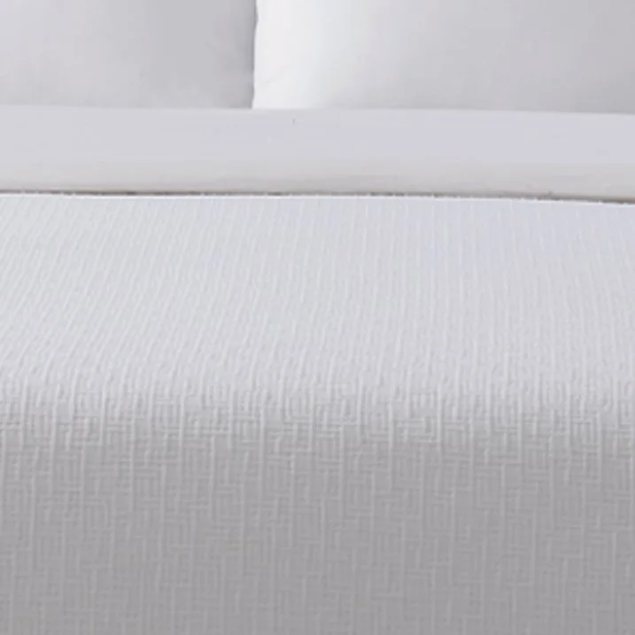 Rattan Pucker Jacquard Top Sheet Close Up