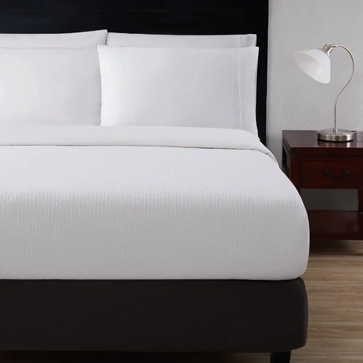 Rattan Pucker Jacquard Top Sheet Front