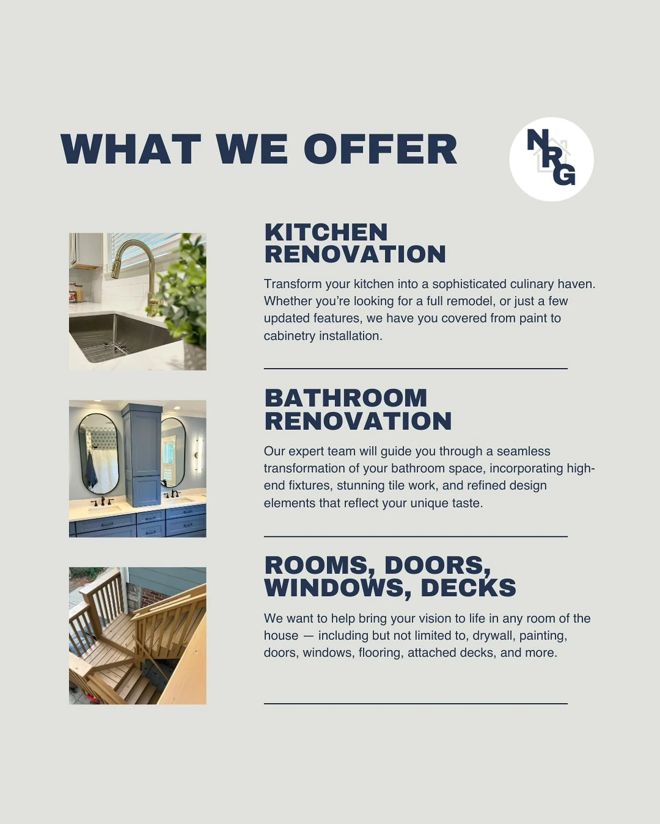 Thinking about a home renovation? ✨
At Newton Remodeling Group, we specialize in upscale residential projects&mdash;helping Nashville homeowners transform their spaces with quality and care.

Let&rsquo;s talk about your next project:
📞 (615) 496-808