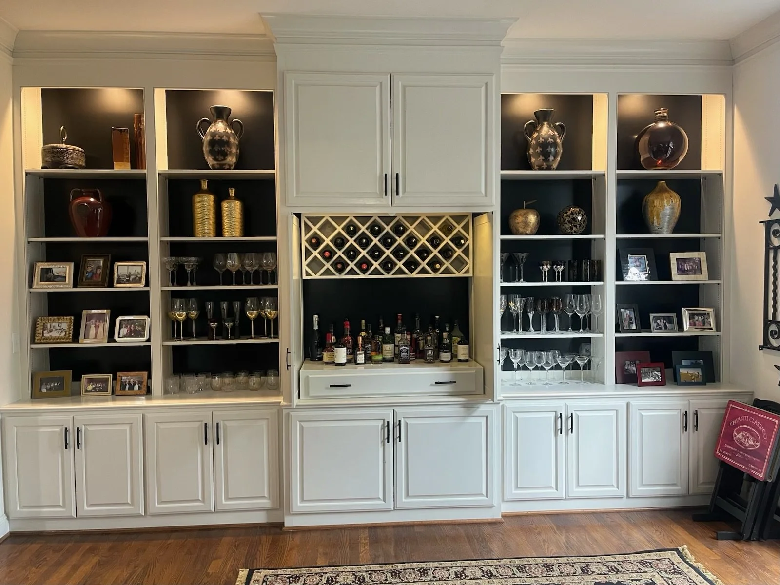 BAR CABINET BUILDOUT