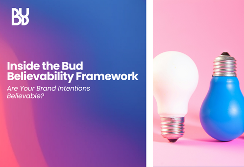 Inside the Bud Believability Framework: Are Your Brand Intentions Believable?