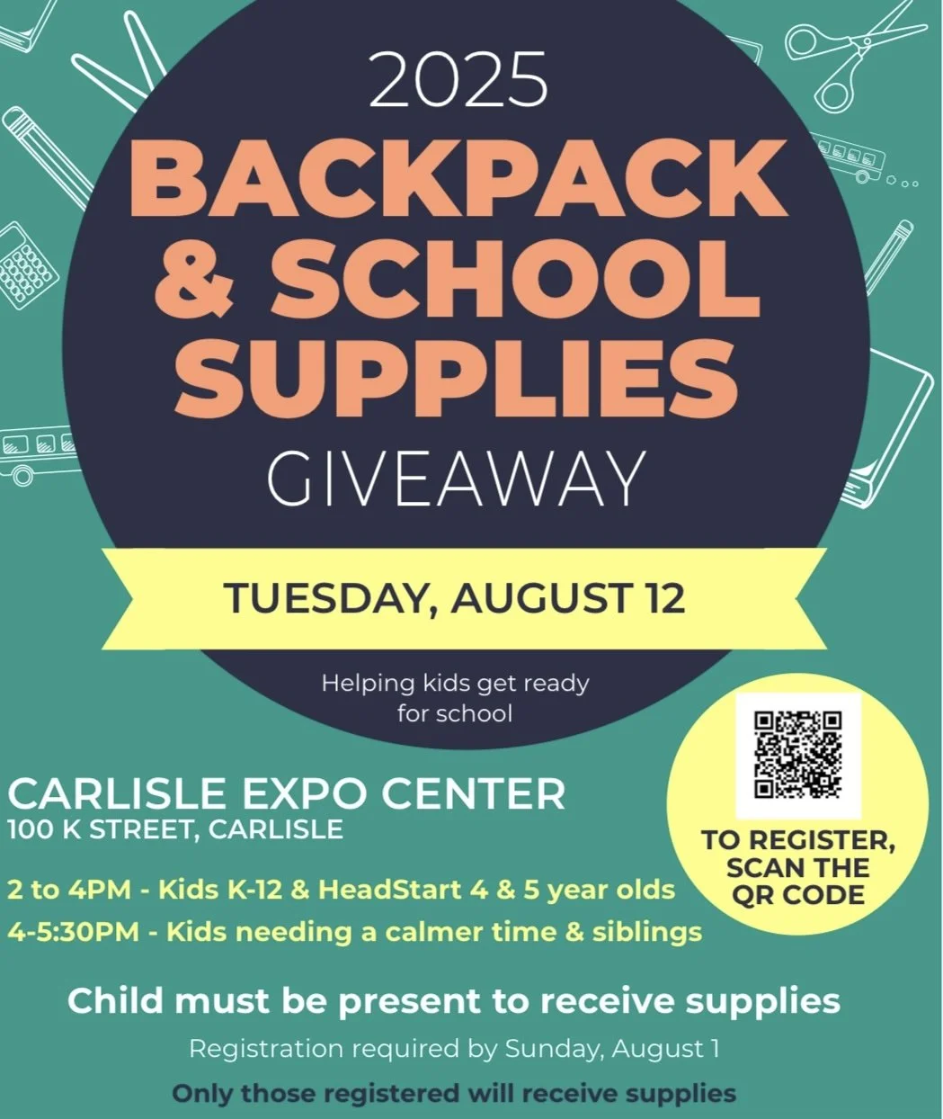 School Supply Giveaway