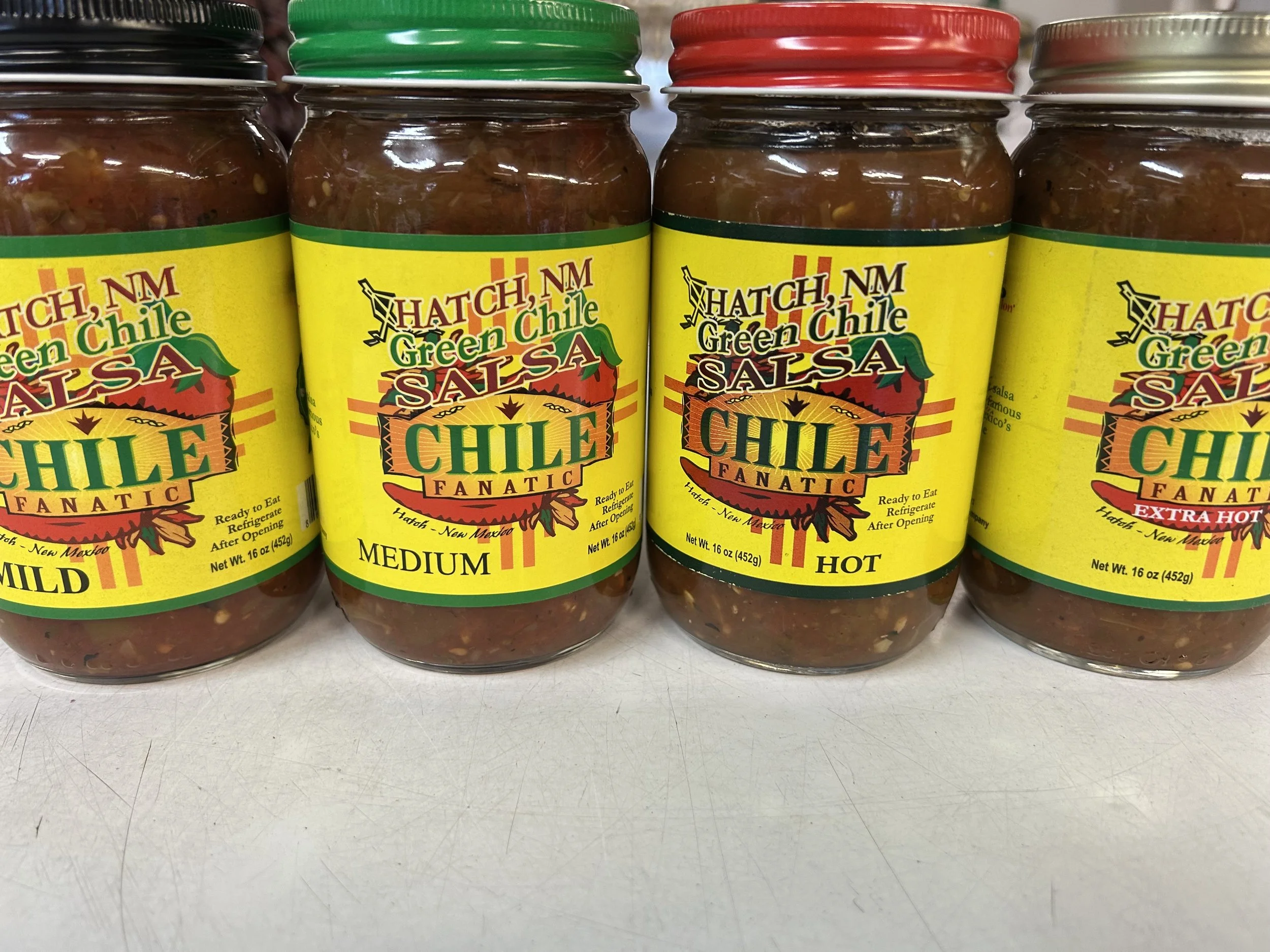 Hatch New Mexico Green chile Salsa