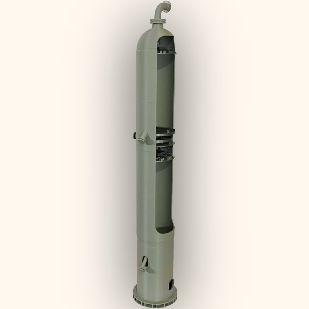 3D printed HDS reactor model profile