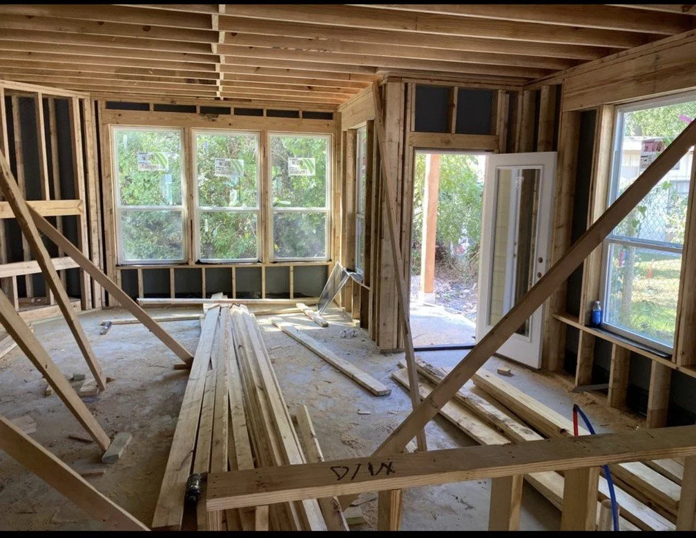 Home addition built by 4 Pillars Construction LLC in DFW