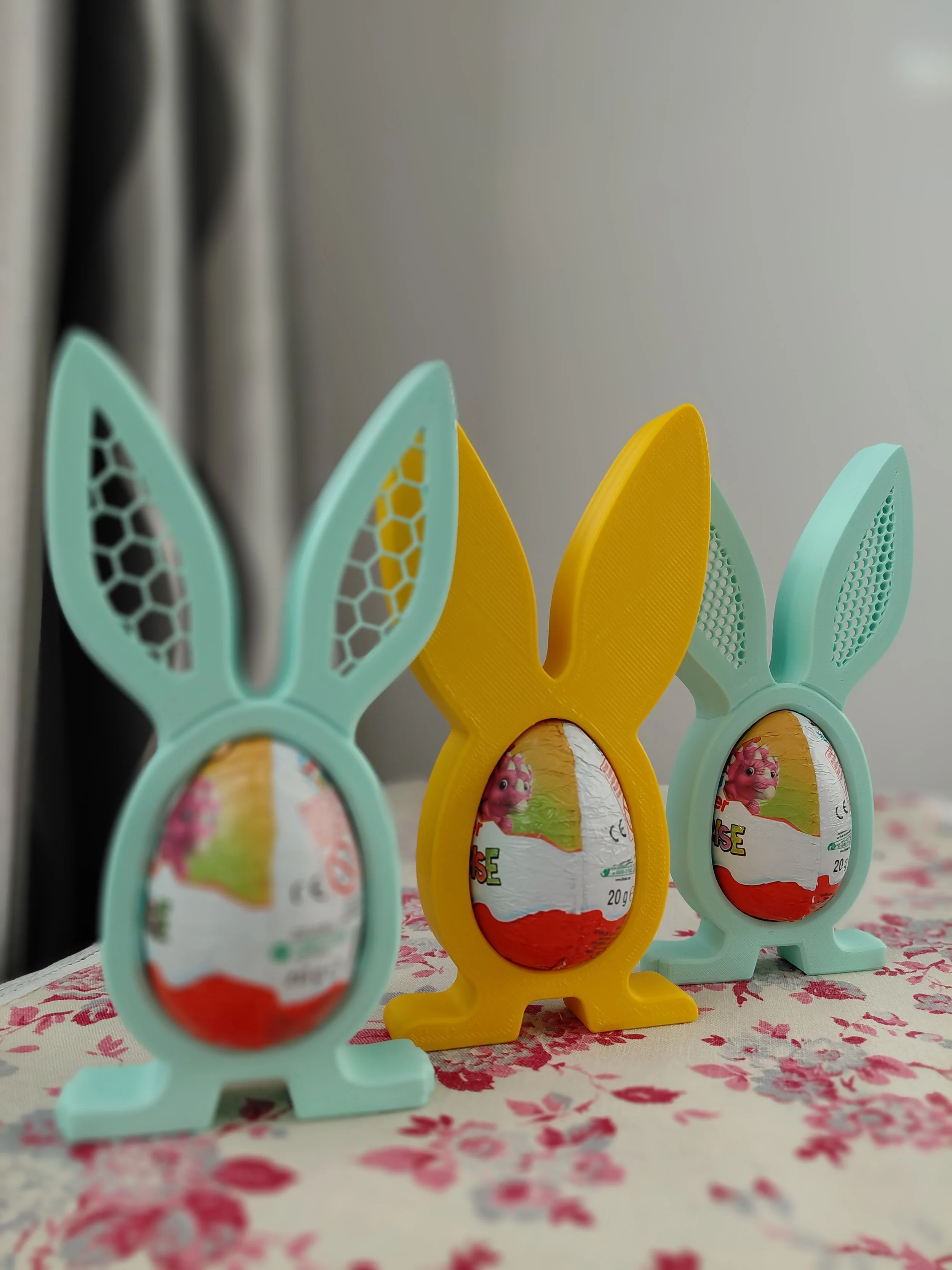 Easter Bunny Ears Kinder Egg Holder