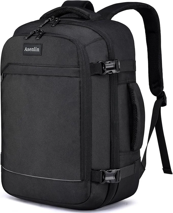 SAVE 22% - Asenlin Travel Backpack 15.6-inch Laptop Water Resistant (4.5 rating, 10k+ reviews)