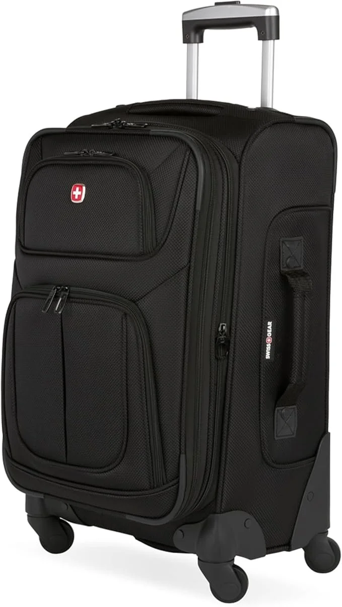 SAVE 38% - SwissGear Sion 21-inch Softside Expandable Carry-On Luggage (4.3 rating, 24k+ reviews)