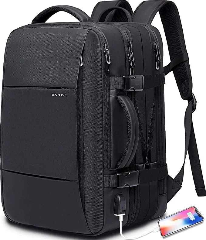 Bange 35L Travel Backpack 17-inch Laptop Water Resistant (4.6 rating, 5k+ reviews)