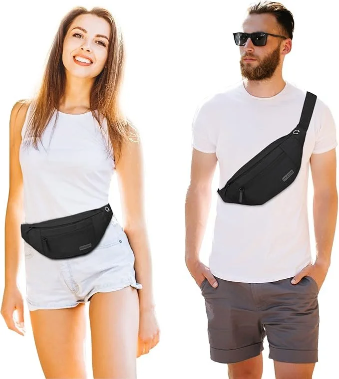 SAVE 36% - Maxtop Large Crossbody Fanny Pack with 4-Zipper Pockets (4.6 rating, 55k+ reviews)