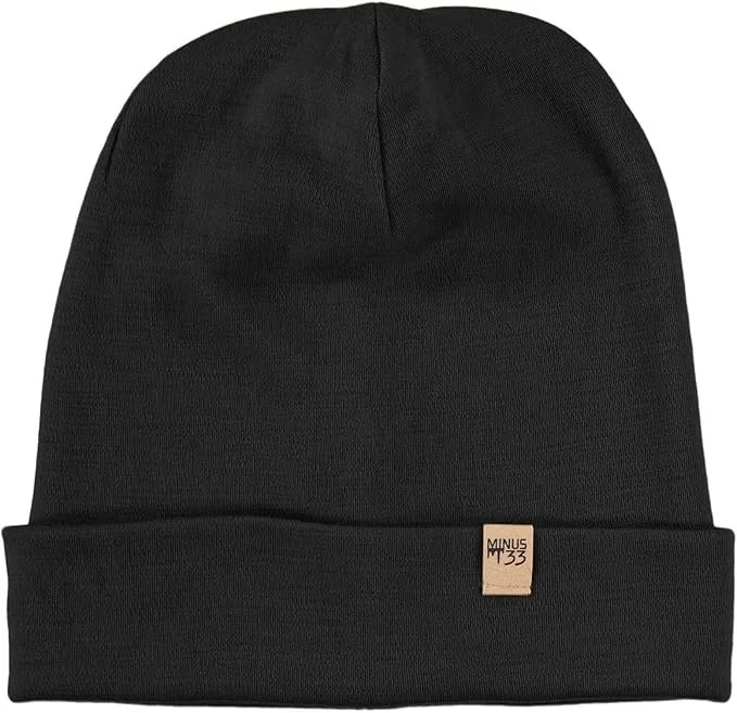 SAVE 13% - Minus33 100% Merino Wool Cuff Beanie Hat Toque