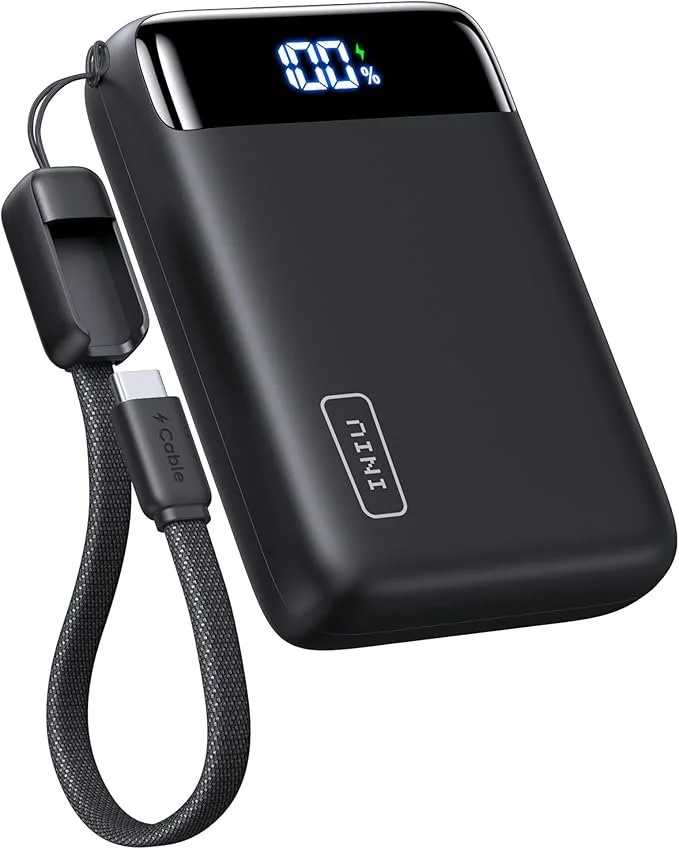 SAVE 25-30% -  INIU Portable Charger. 20000mAh. Fast 22.5W. USB-C. PD 3.0+. QC 4.0 (4.6 rating, 24k+ reviews)