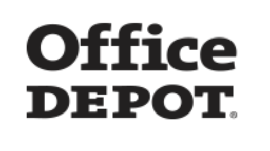 Logotipo de Office Depot en negro y blanco