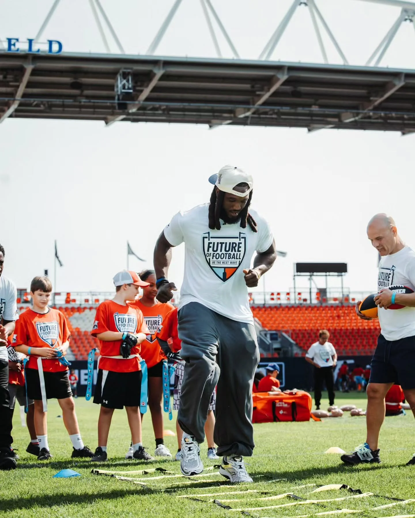 Future of Football Clinic by @torontoargos
&amp; @buffalobills

#ElijahsPerspective