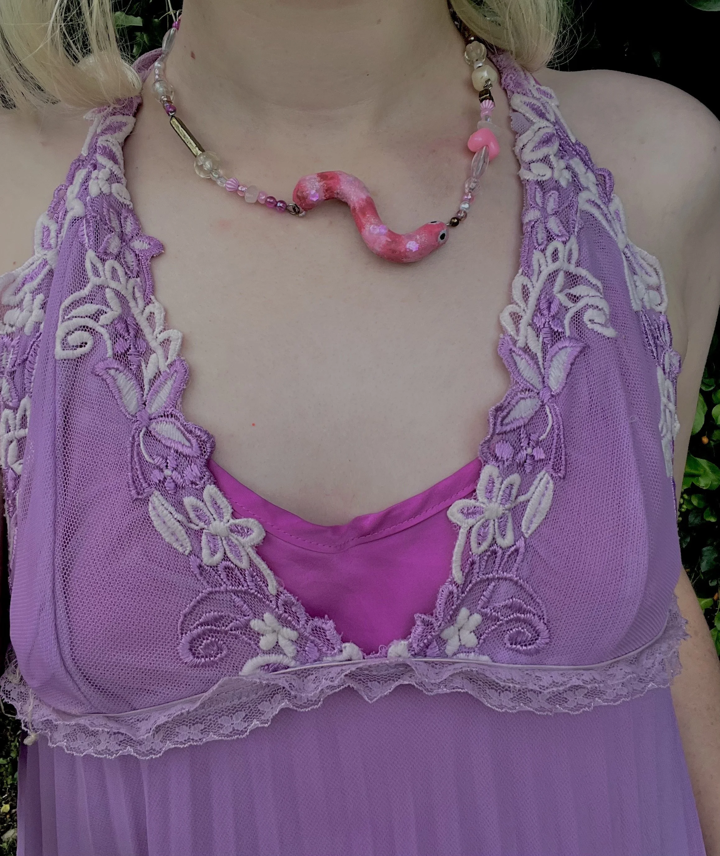 Worm Necklace