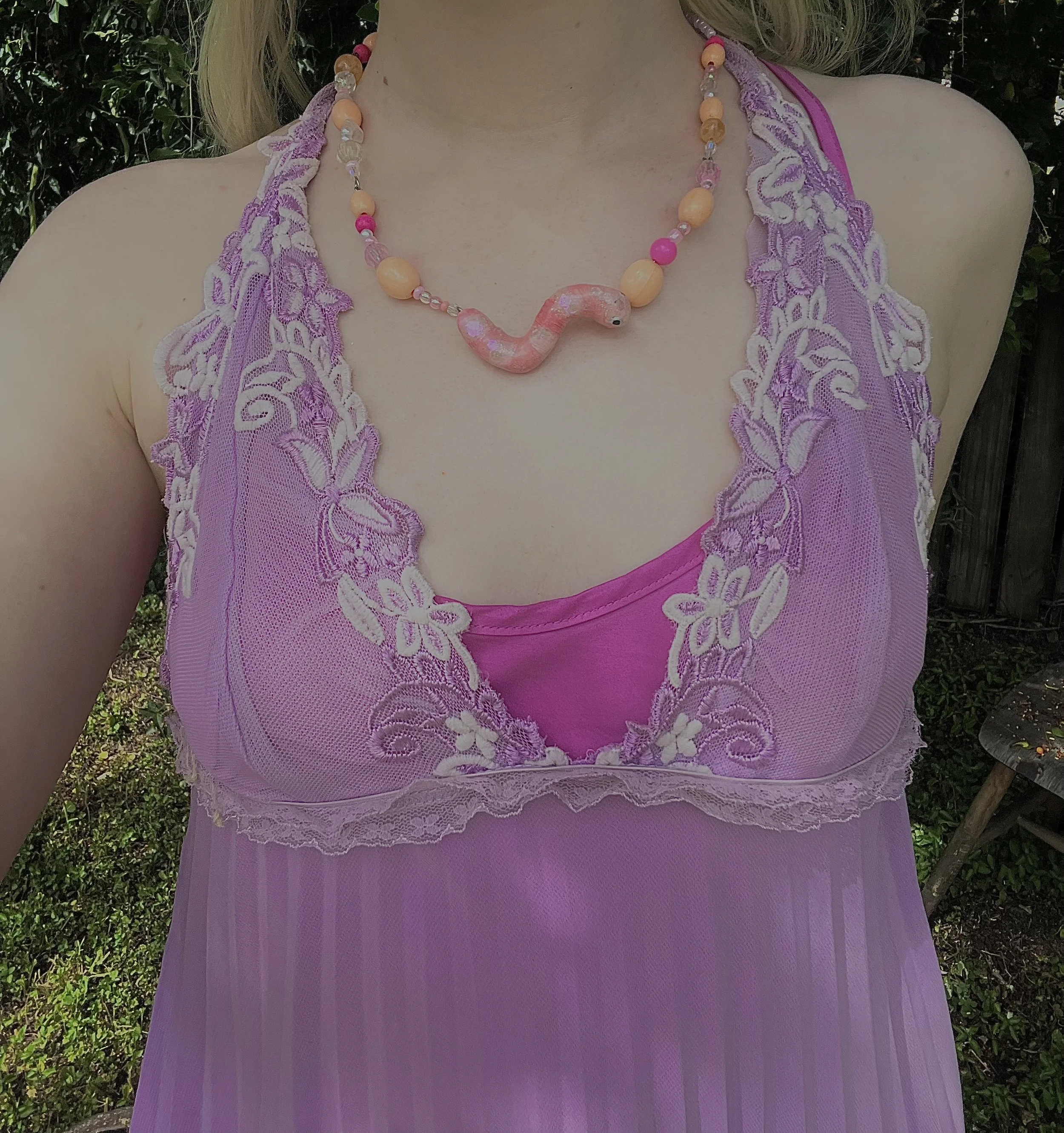 Worm Necklace