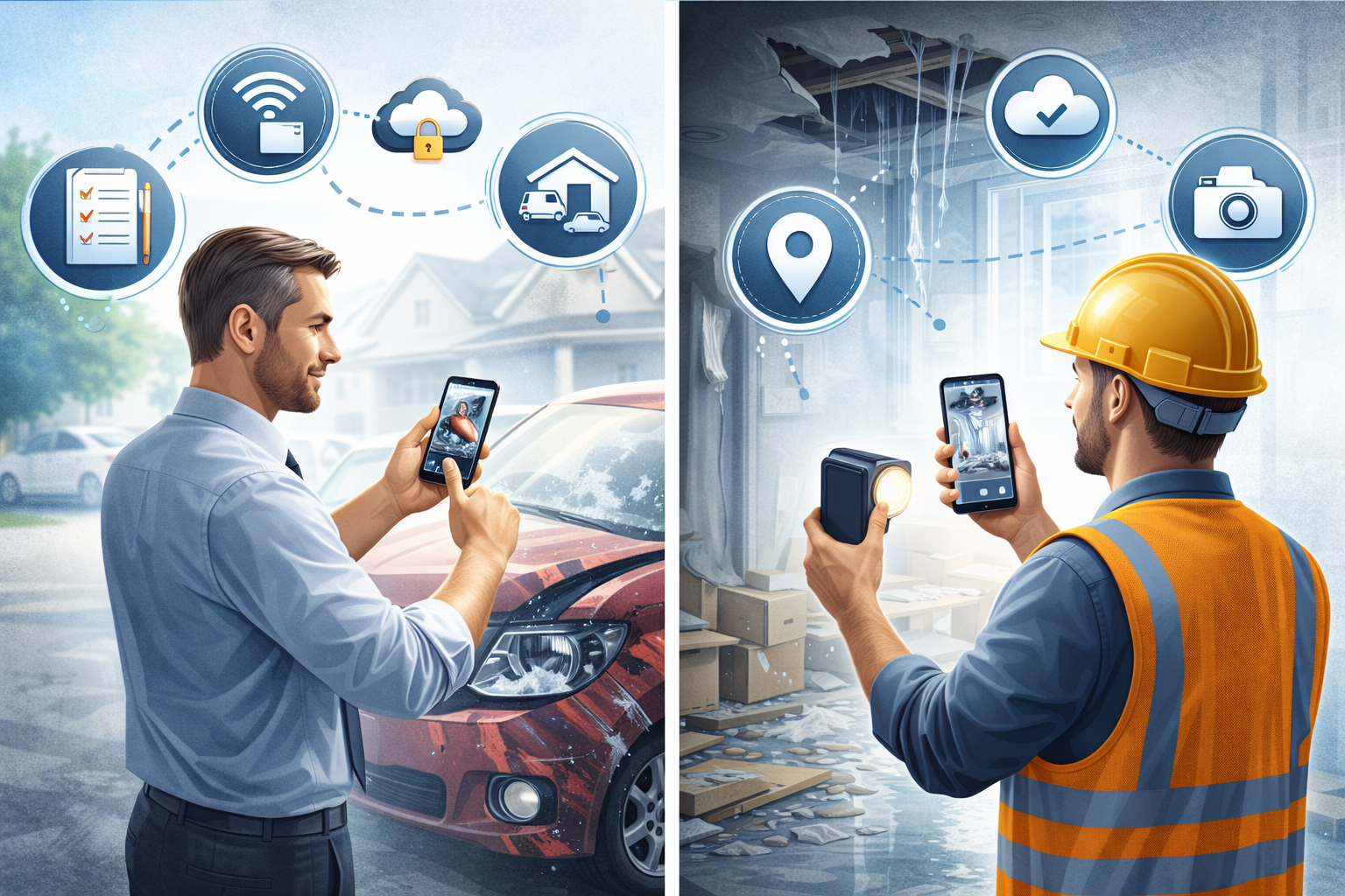 Mobile Schadenaufnahme (Teil 2): Worauf bei diesen Projekten zu achten ist!