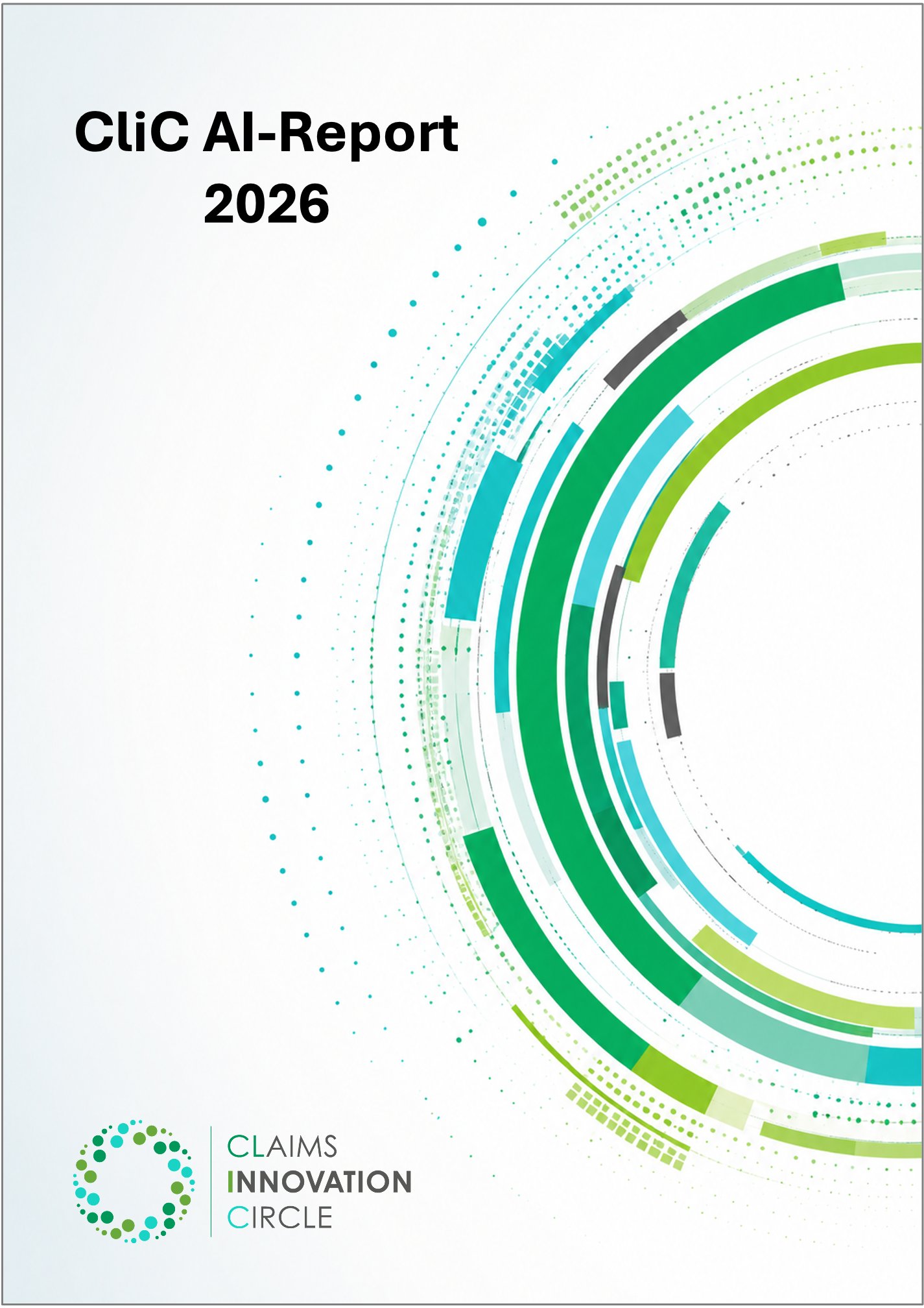 Titel mit "CliC AI-Report 2026" - Deckblatt eines Reports