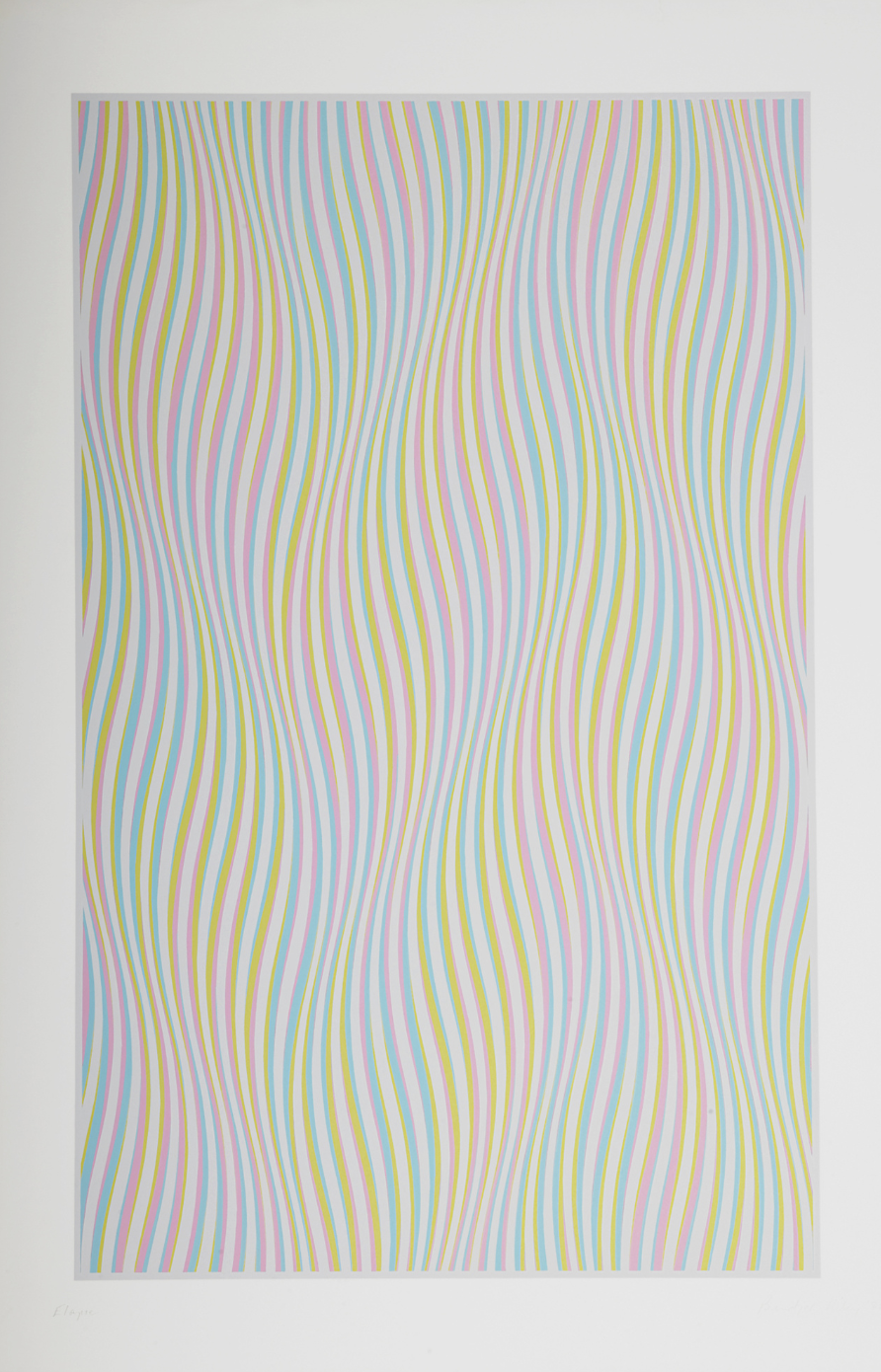Elapse | 1982, Screenprint in colours on paper, Edition of 250 plus AP’s, 75.3 x 54 cm  (sheet)