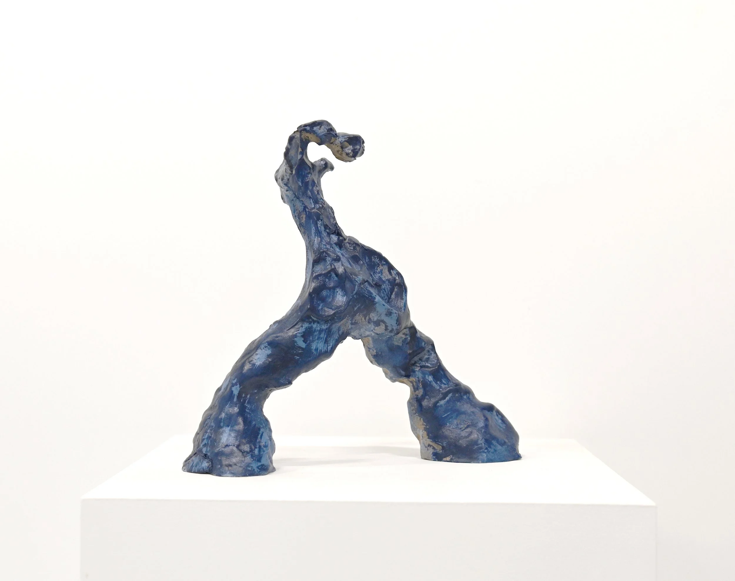 Dancer with Moving Head | 2026, Painted Bronze, 1/6, 29 x 32 x 13.5, £ 10,500