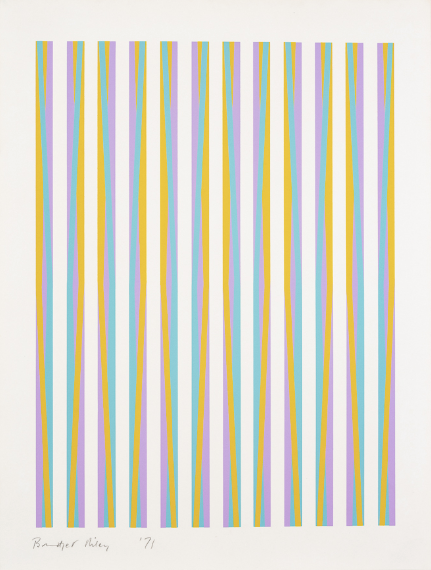 Print for Chicago 8 | 1971,
Screenprint in 3 colours on Arches paper,
Edition of 150 plus 15 AP’s, 61 x 46 cm (sheet), NFS.