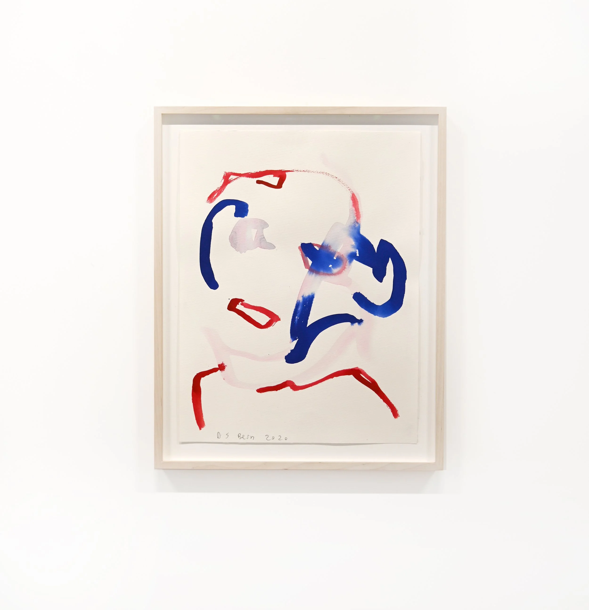 Untitled  (Bern with L-E-V dance company) | 2024
Watercolour, 46 x 36 cm (framed)
£ 4000