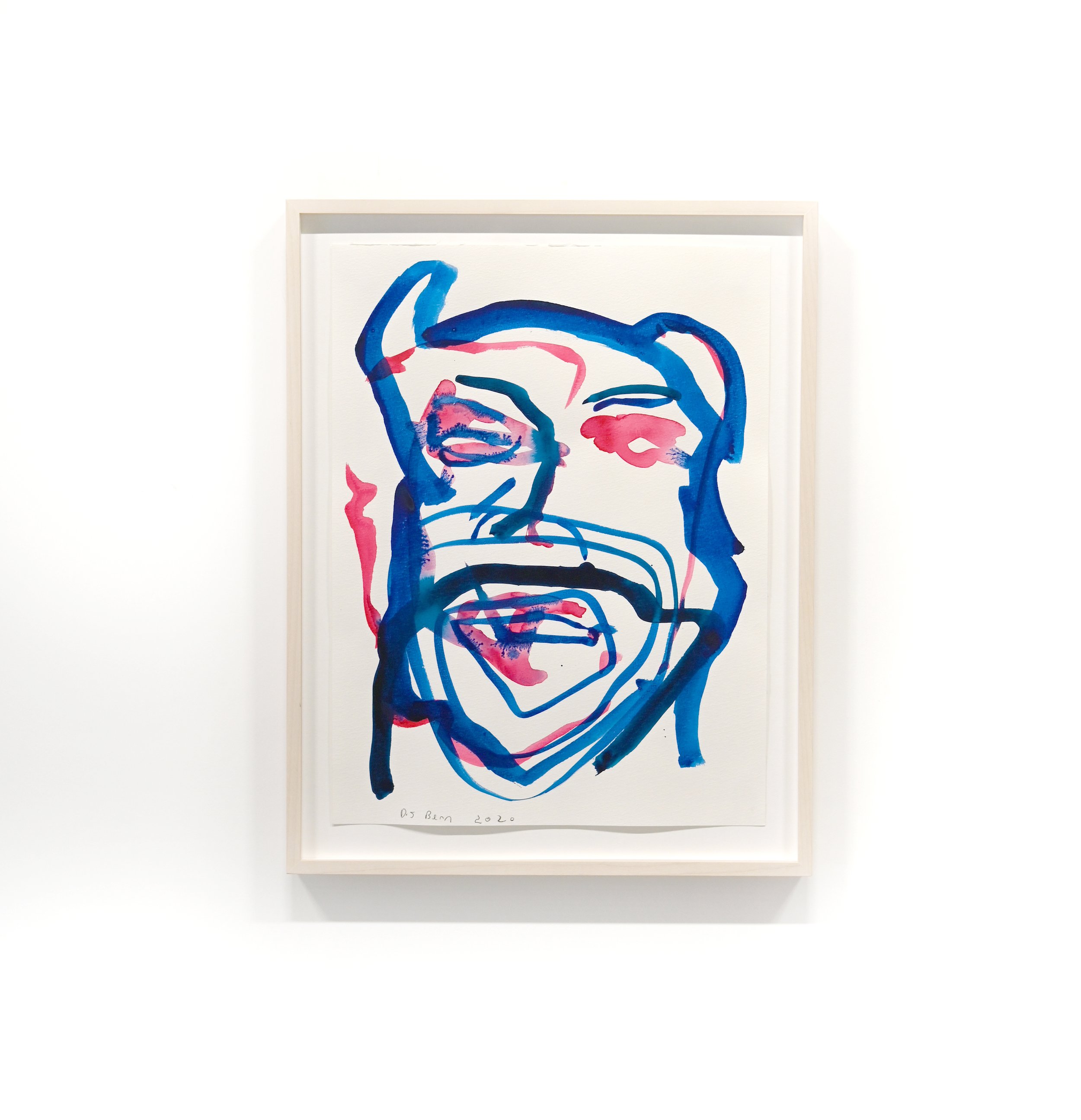 Untitled  (Bern with L-E-V dance company) | 2024
Watercolour, 46 x 36 cm (framed)
£ 4000