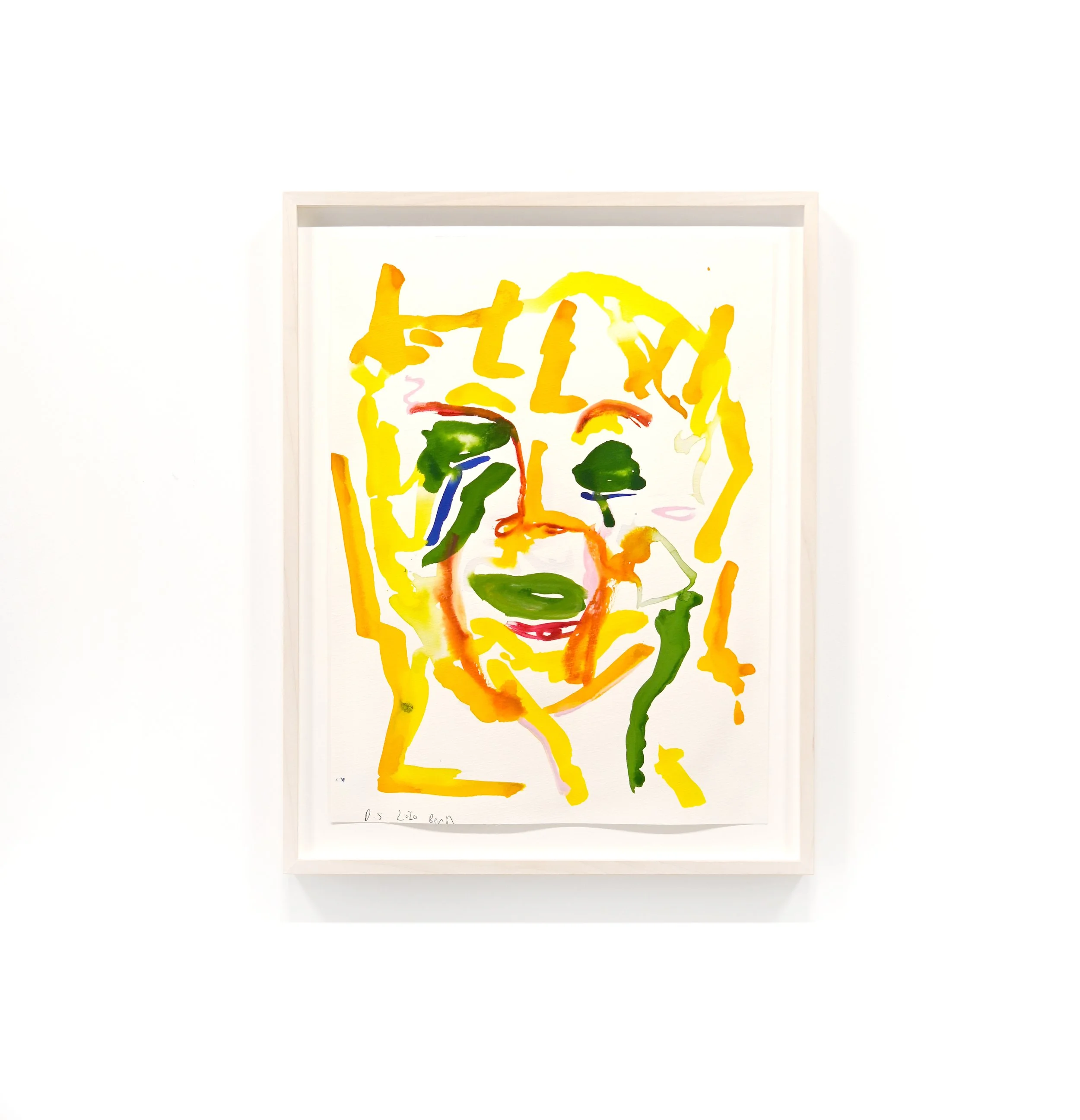 Untitled  (Bern with L-E-V dance company) | 2024
Watercolour, 46 x 36 cm (framed)
£ 4000
