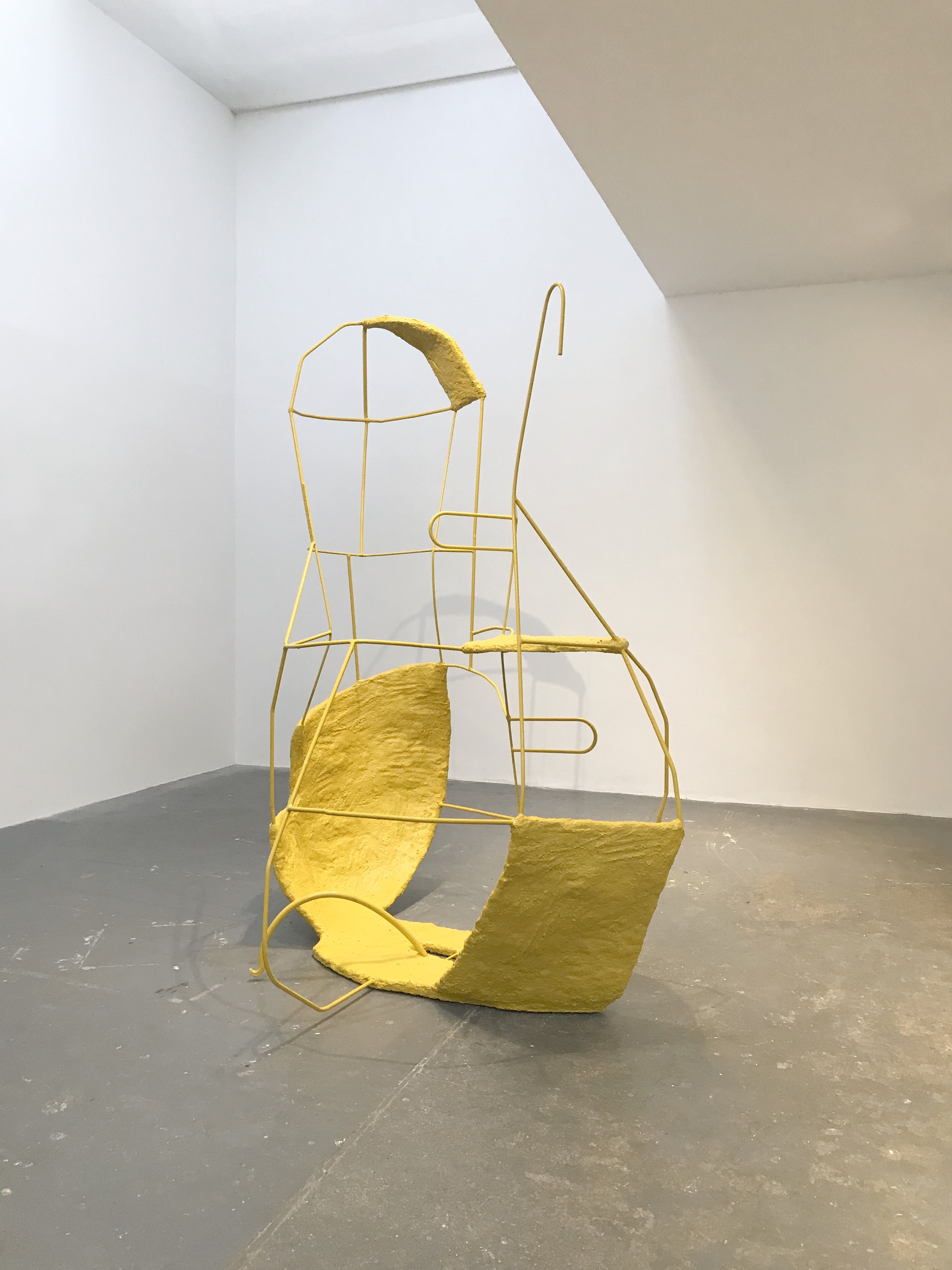 Hot Air
Steel, Concrete, Paint
& Blocks
236 x 145 x 155 cm