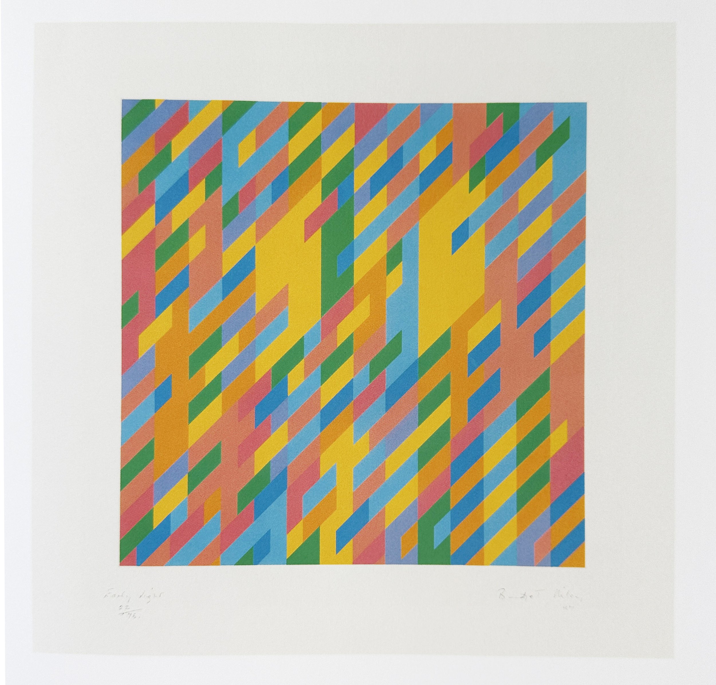 Early Light | 1987, Screenprint in colours on paper, Edition of 75, 67.3 x 61.6 cm (sheet), £