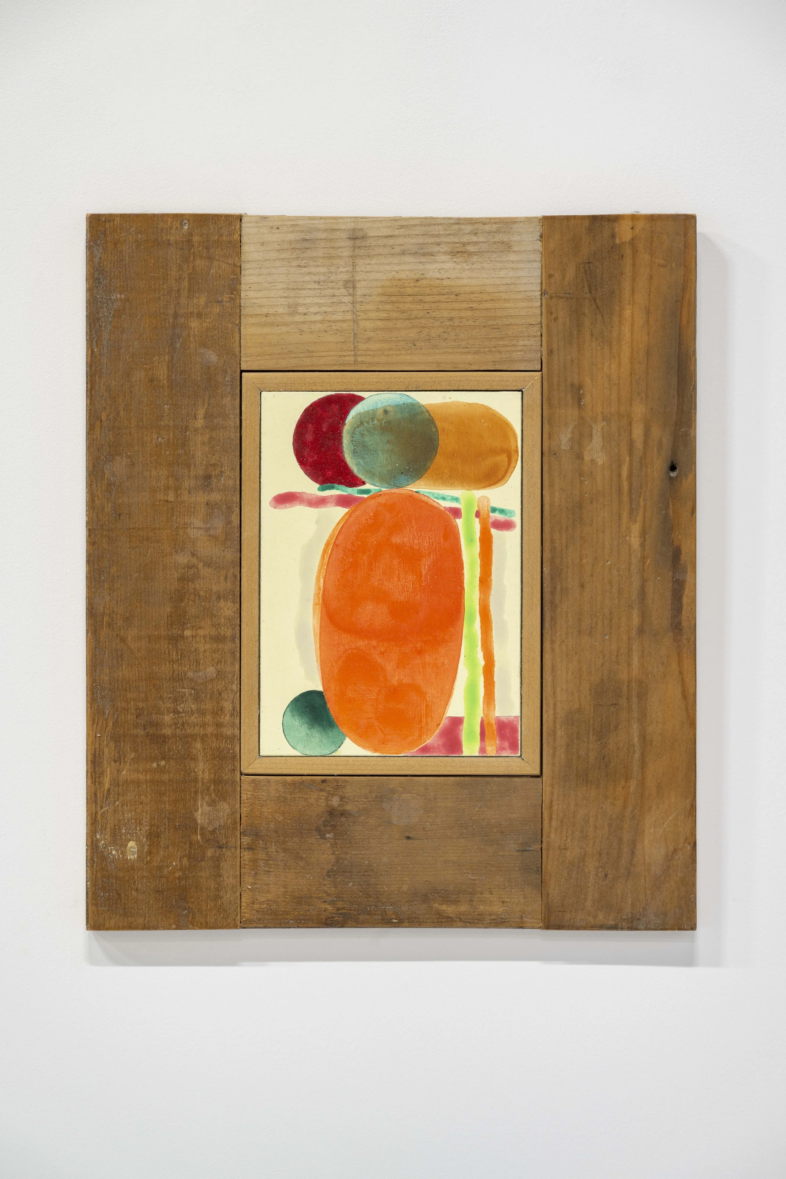 Denys Watkins, Ronettes, 2013. Acrylic on clayboard panel with hand made timber frame, 
35 x 30 cm.