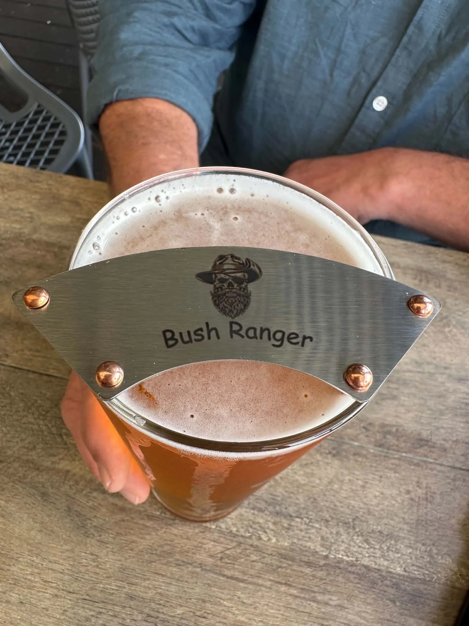Laser engraved Bush Ranger