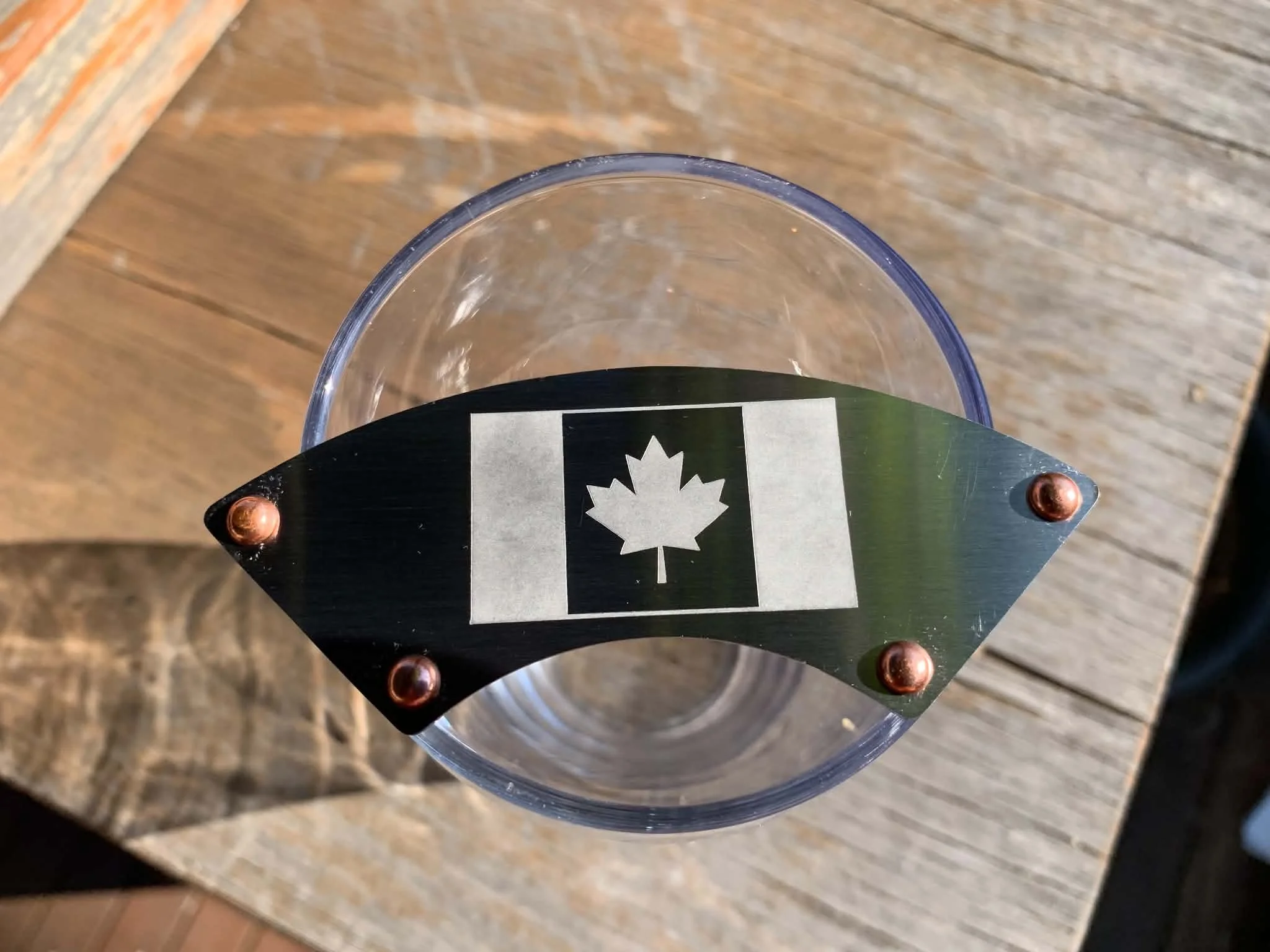 Canadian flag edition Bush Ranger moustache guard