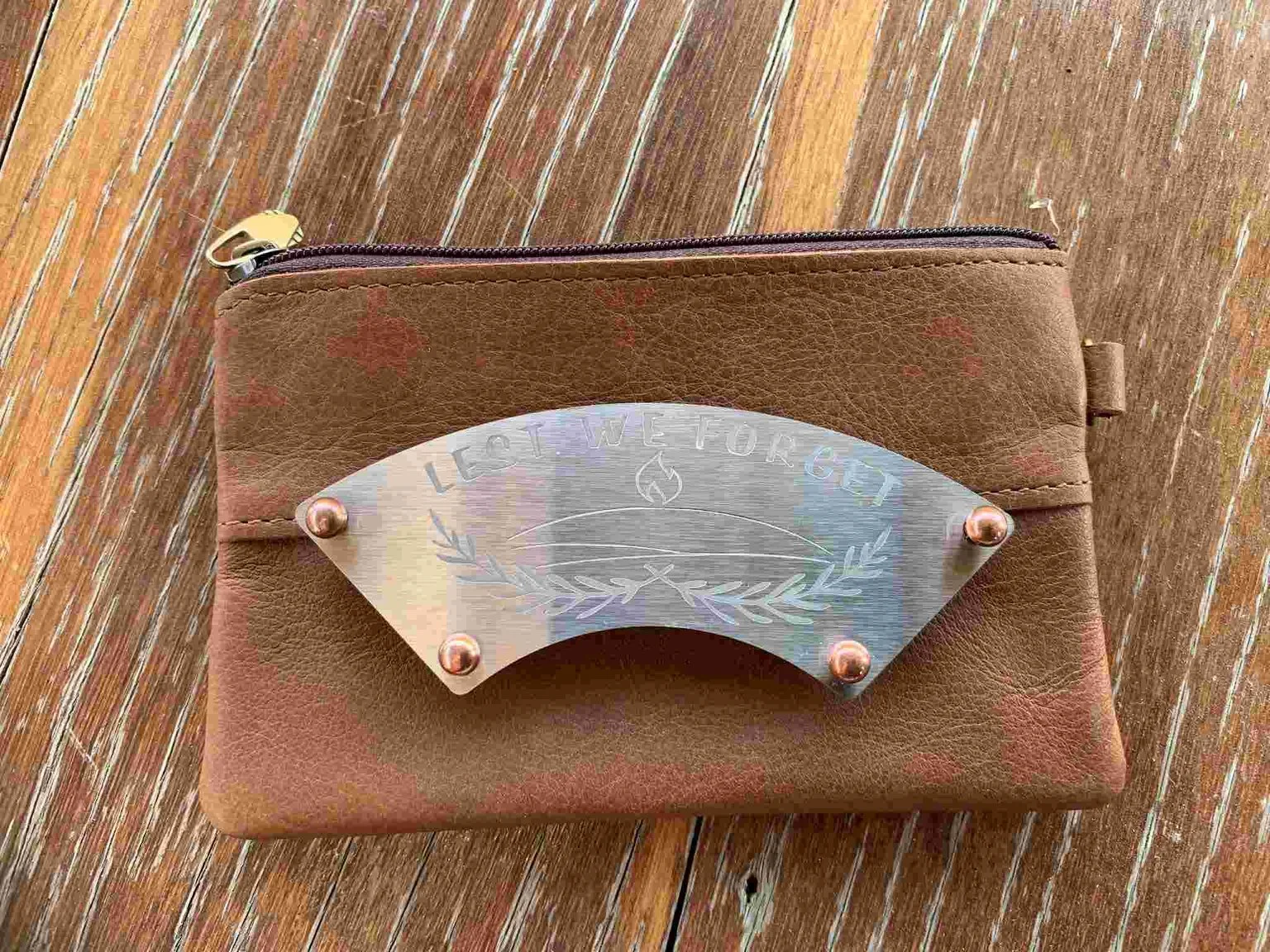 Leather case for Bush Ranger moustache/mustache guard