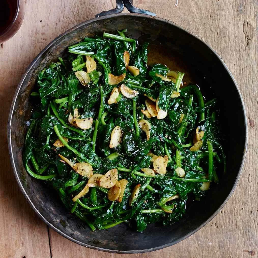 Garlic Spinach