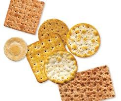 Low sodium crackers