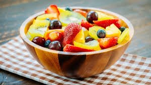 Fresh fruit plate