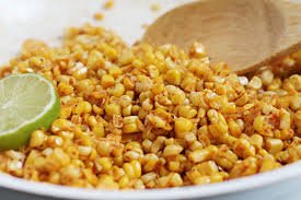 Fire roasted corn
