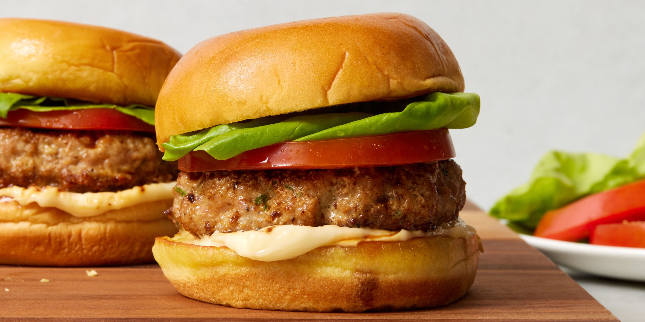 Turkey burger patty